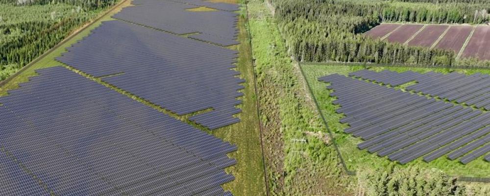 Alight stärker sin portfölj genom förvärv av två projekt i östra Finland från den finska solkraftsutvecklaren 3Flash. Pressbild: Alight