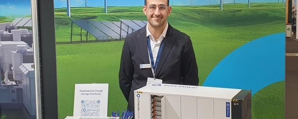 Aros Miller, lösningschef på BOS Power