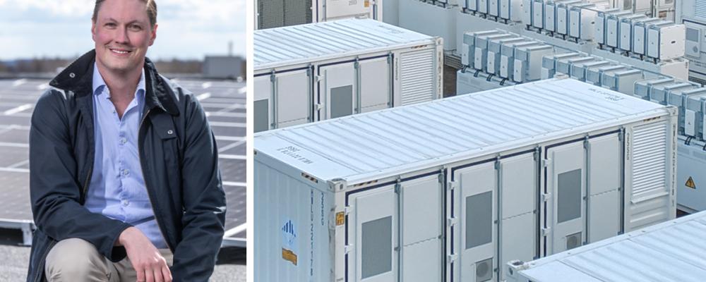 Christoffer Caesar, vd för Soltech Energy Solutions. Pressbild: Soltech Energy