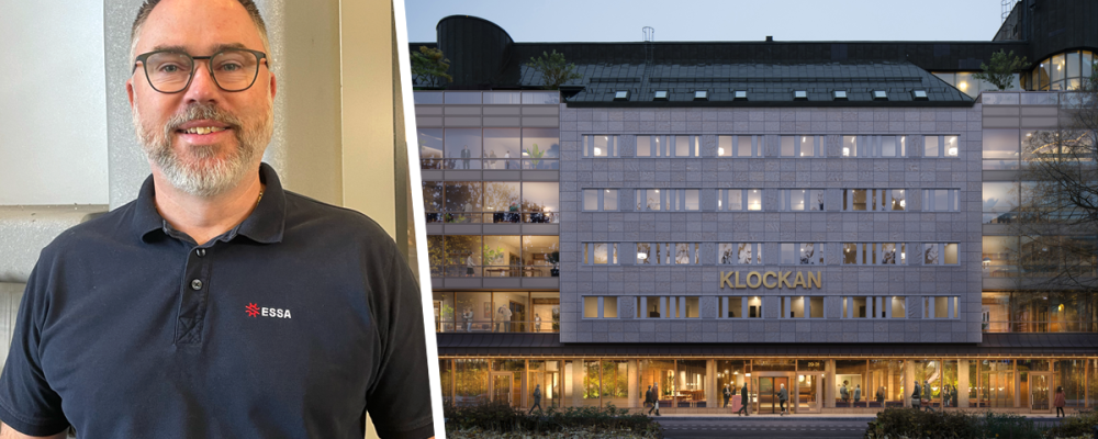 Kvarteret KLockan 10. Pressbild: Soltech Energy
