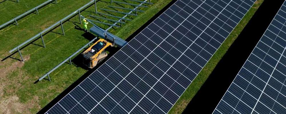 Solceller. Foton: Vattenfall
