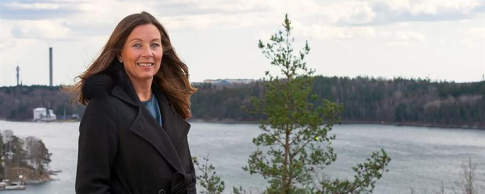 Marie Strannegård, är vd på AxSol. Pressbild: EnergiEngagemang