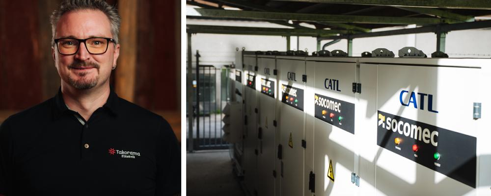 Mikael Johansson, vd på Takorama Elteknik. Pressbild: Takorama