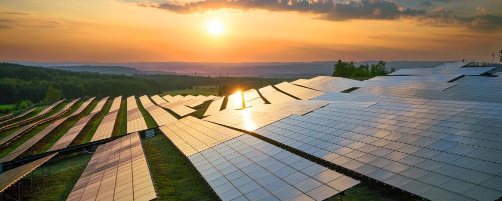 Solceller. Pressbild: Uniper