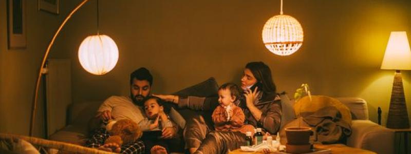 Villor i Stockholm använder klart mest el i landet, med en genomsnittlig förbrukning på 15 400 kWh per villa och år. Det är nästan dubbelt så mycket som i Kronoberg, där villorna har den lägsta elförbrukningen i landet. Foto: Länsförsäkringar