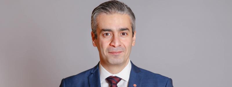 Khashayar Farmanbar. Foto: Magnus Liljegren/Regeringskansliet