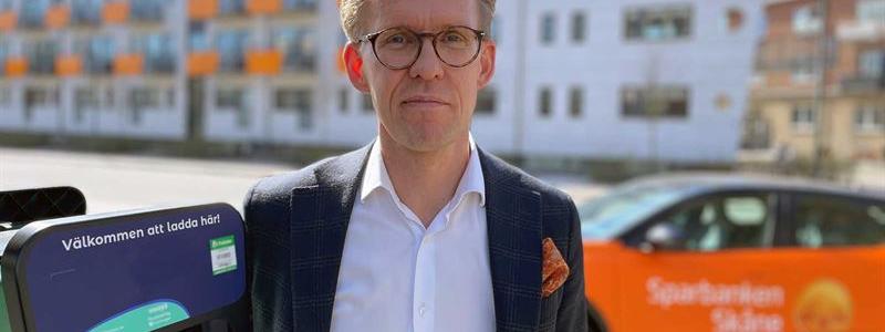 Johan Fjelkner, vice VD Sparbanken Skåne. Foto: Sparbanken Skåne.
