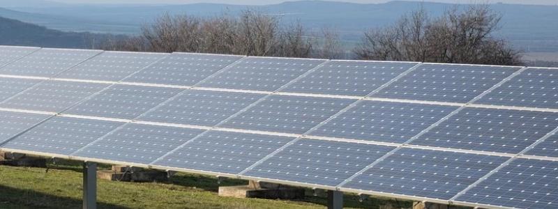 Zwartowo i Polen är en av Centraleuropas största solparker med en kapacitet på 204 megawatt peak. Foto: Goldbeck Solar