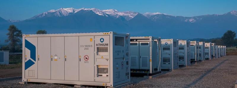 Renalfa IPP:s batterilagringssystem på 25 MW/55 MWh i staden Razlog i sydvästra Bulgarien. FOTO: Renalfa