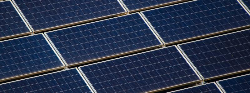 Solceller. Foto: Chirayu Trivedi / Unsplash