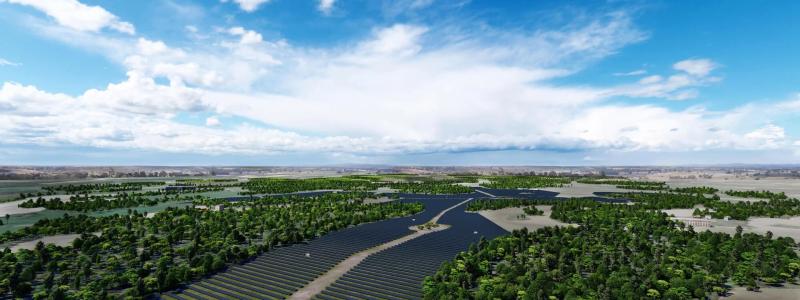Tillstånd beviljat för Östergötlands största solcellspark.
