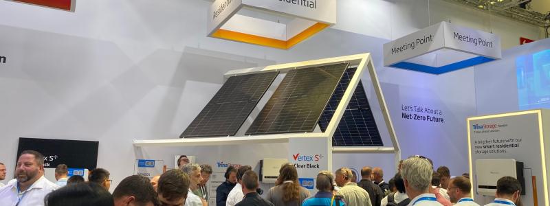 110 000 besökare från 176 länder deltog på Intersolar 2024. Foto: Simon Matthis