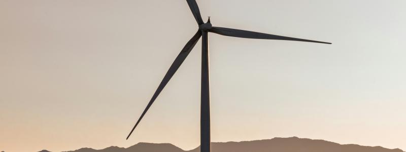 Vindkraftssnurra. Foto: Levan Badzgaradze / Unsplash