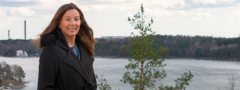 Marie Strannegård, är vd på AxSol. Pressbild: EnergiEngagemang