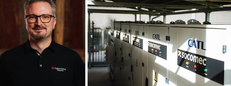 Mikael Johansson, vd på Takorama Elteknik. Pressbild: Takorama