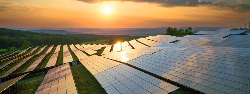 Solceller. Pressbild: Uniper