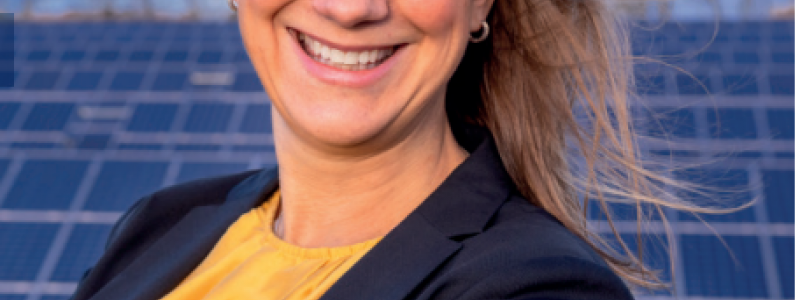 Anna Werner, vd på Svensk Solenergi. Foto: Jann Lipka