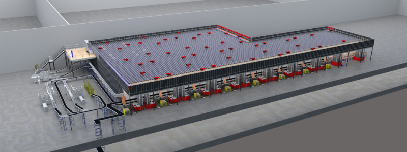 Solar AutoStore. Bild: Element Logic