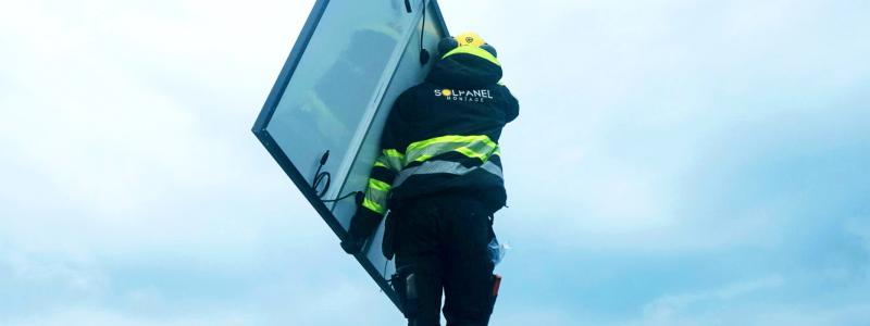 Säker Sol är ett samarbete med bland andra försäkringsbranschen som hittar brister på fyra av fem solcellsinstallationer. Foto: Installatörsföretagen