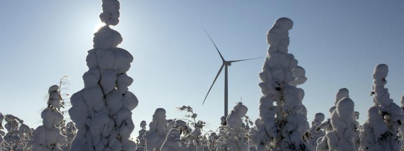 I slutet av juni 2023 var Finlands vindkraftskapacitet 6 116 megawatt (MW). Foto: Finlands Vindkraftsförbund