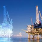 Digitala tvillingar av oljeborrtorn. Credit: Creative Commons Lic. CC BY-SA 4.0