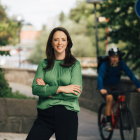 Åsa Lindhagen, miljö- och klimatborgarråd. Pressbild: Miljöpartiet de gröna
