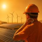 Om Net Zero-tekniken inte är anpassad för ett varmare klimat riskerar den att inte leverera som planerat. Det kan i sin tur skapa tvekan hos investerare och beslutsfattare. Bild: AI-genererad bild - ej ett fotografi, Upphovsrätt: Conventus.