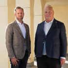 Christian Byhmer, VD och Mikael Odenberg, styrelseordförande. Foto: Christian Gustavsson 