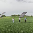 Ny teknik testas – framtidens lantbruk kan drivas av egen ammoniak. Foto: Lina Östling / Solör Bioenergi
