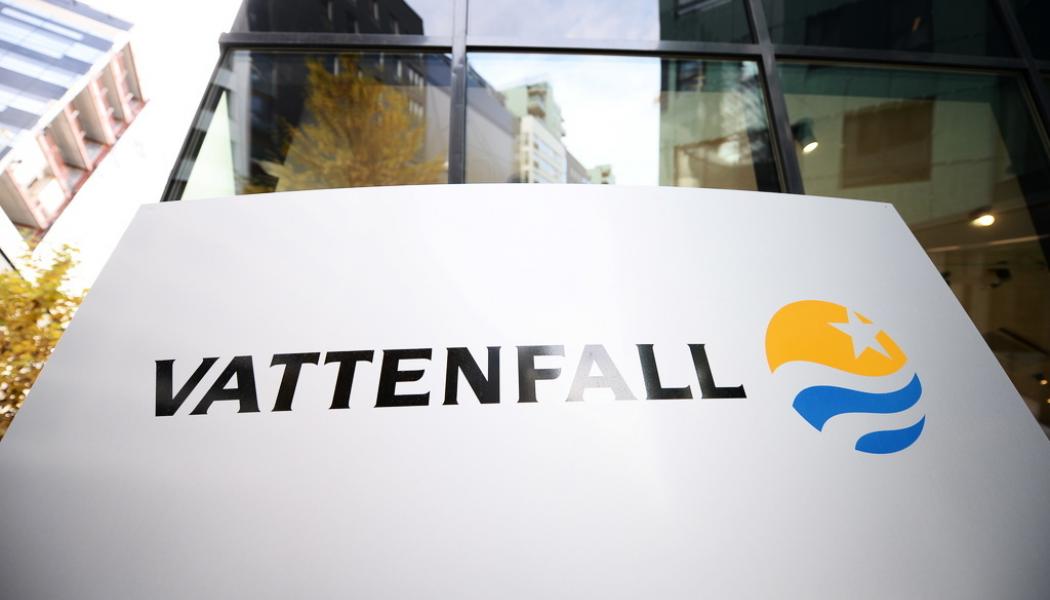 Fredrik Sandberg/TT: Vattenfall presenterar sin nya vd på en presskonferens. Arkivbild.