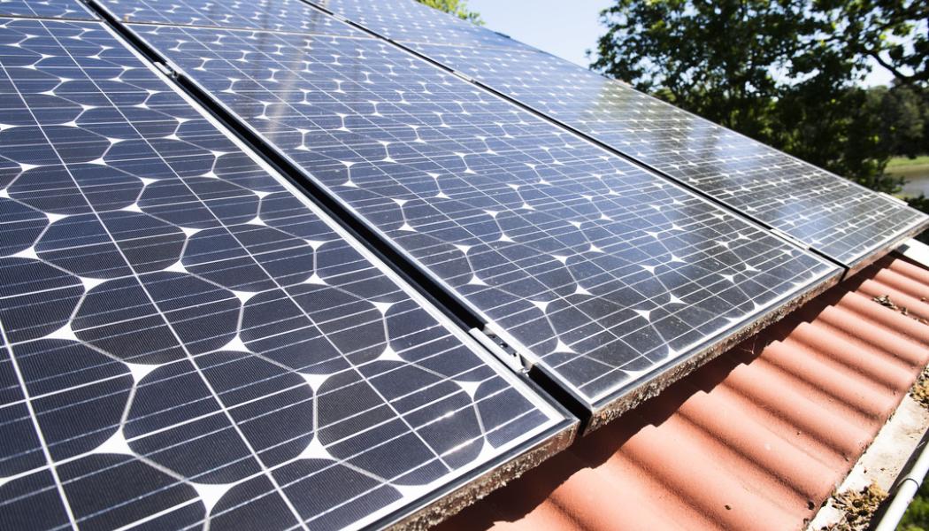 Fredrik Sandberg/TT: Energimarknadsinspektionen får in fler klagomål om långa anslutningstider från hushåll med nya solpaneler. Arkivbild.