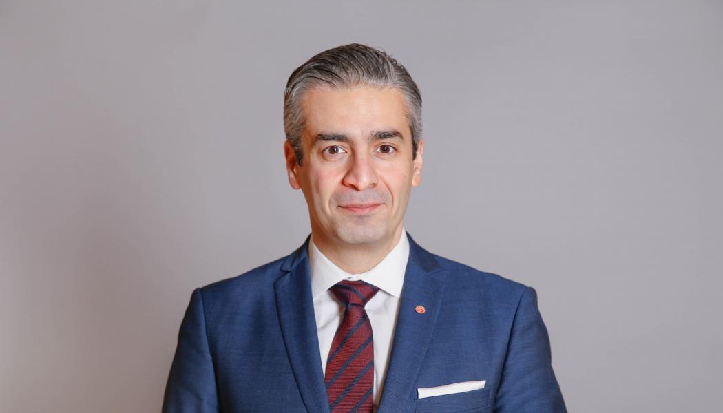 Khashayar Farmanbar. Foto: Magnus Liljegren/Regeringskansliet