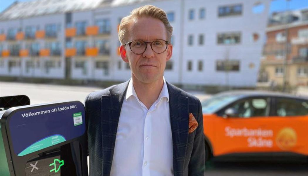 Johan Fjelkner, vice VD Sparbanken Skåne. Foto: Sparbanken Skåne.