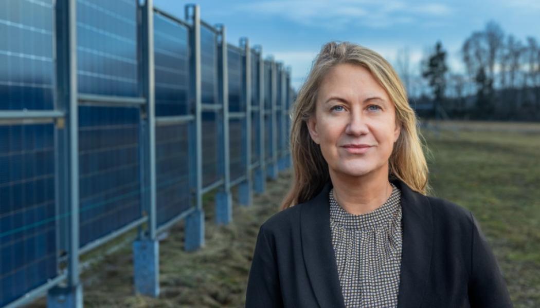 Anna Werner Svensk Solenergi. Pressbild: Svensk Solenergi