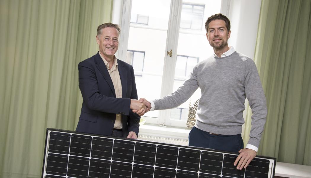 Inom ramen för det långsiktiga partnerskapet kommer Alight att utveckla, bygga och samäga solparker på Sveaskogs mark. Foto: Alight