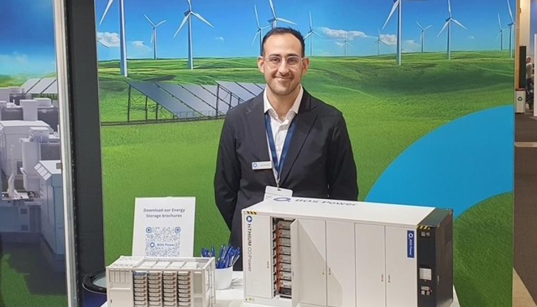 Aros Miller, lösningschef på BOS Power