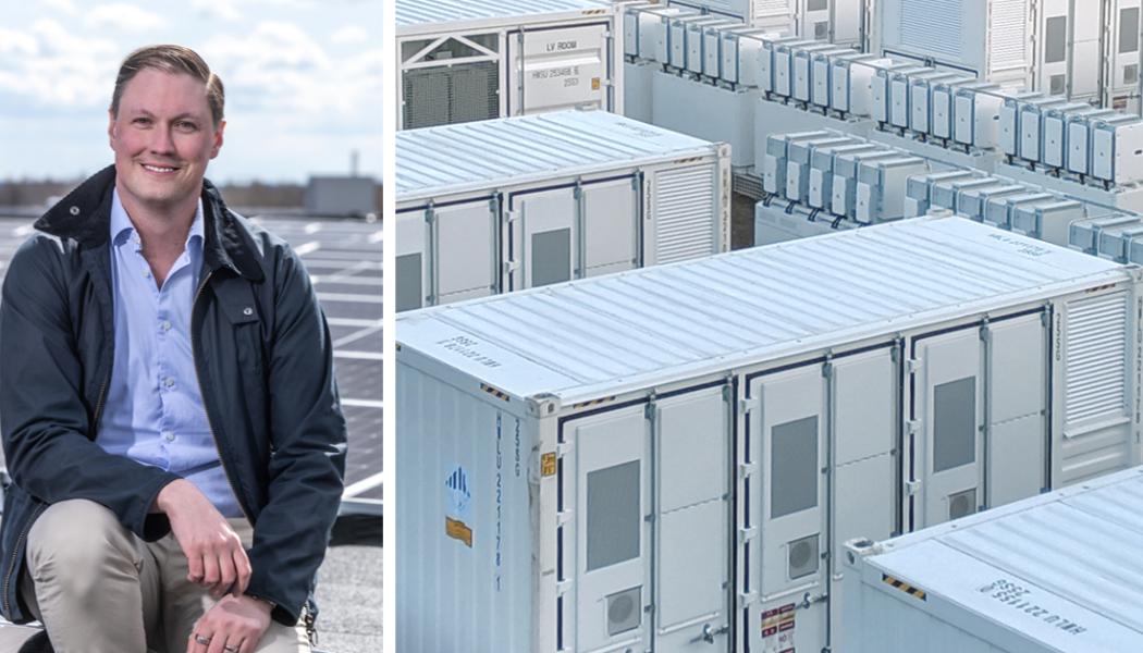  Christoffer Caesar, vd för Soltech Energy Solutions. Pressbild: Soltech Energy