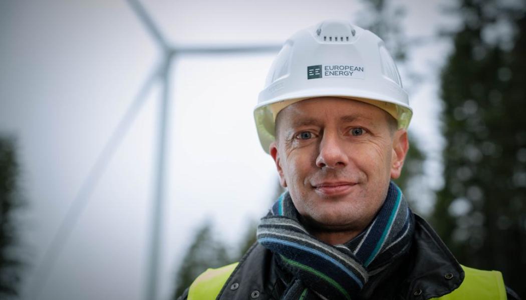 Peter Braun, projektchef i Sverige, Norge och Finland. Foto: European Energy