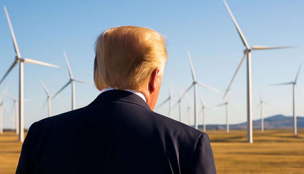 Trump-administrationens hållning innebär i praktiken ett tvärstopp för nya projekt som planerar att använda dessa skattelättnader som en del av sin finansiering. AI-genererad bild - ej ett fotografi, Upphovsrätt: Conventus.