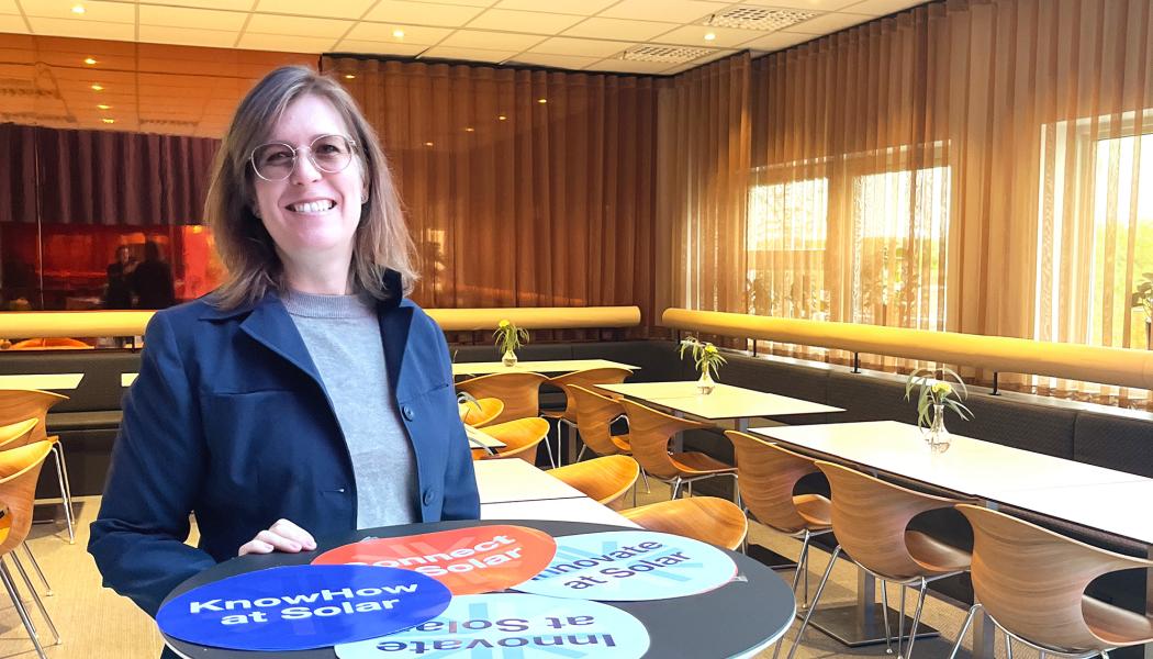 Elin Rickardsson, mässansvarig för Elmia Solar. 
Foto: Elmia Solar
