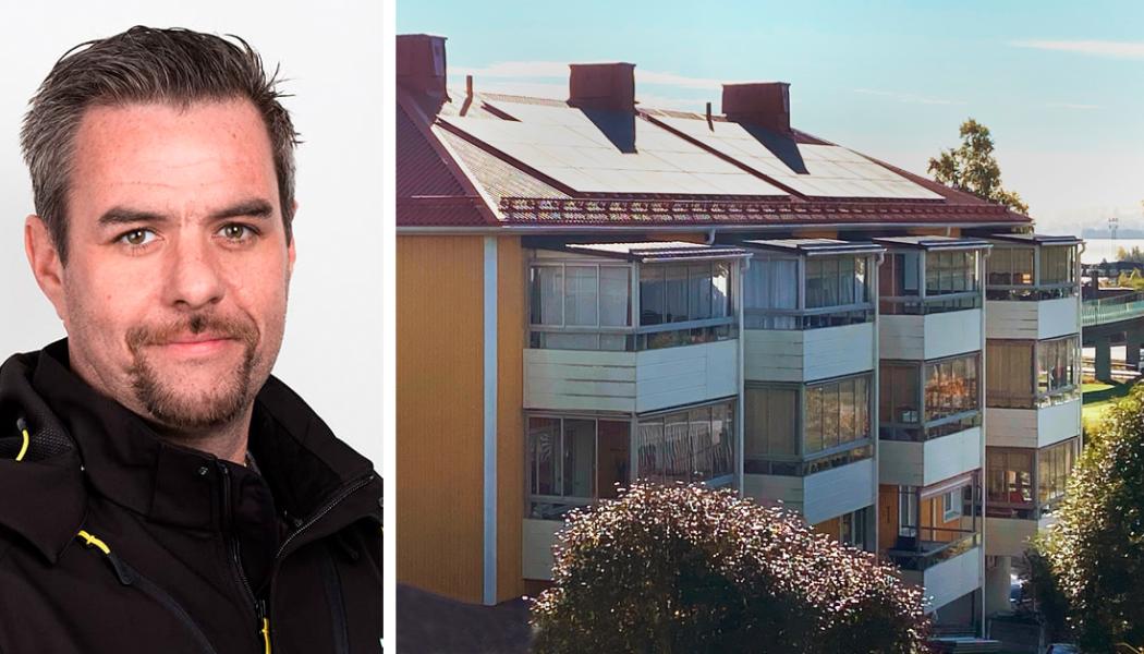 Frank Fredriksson, Wettergrens Tak. Foto: Wettergrens Tak
