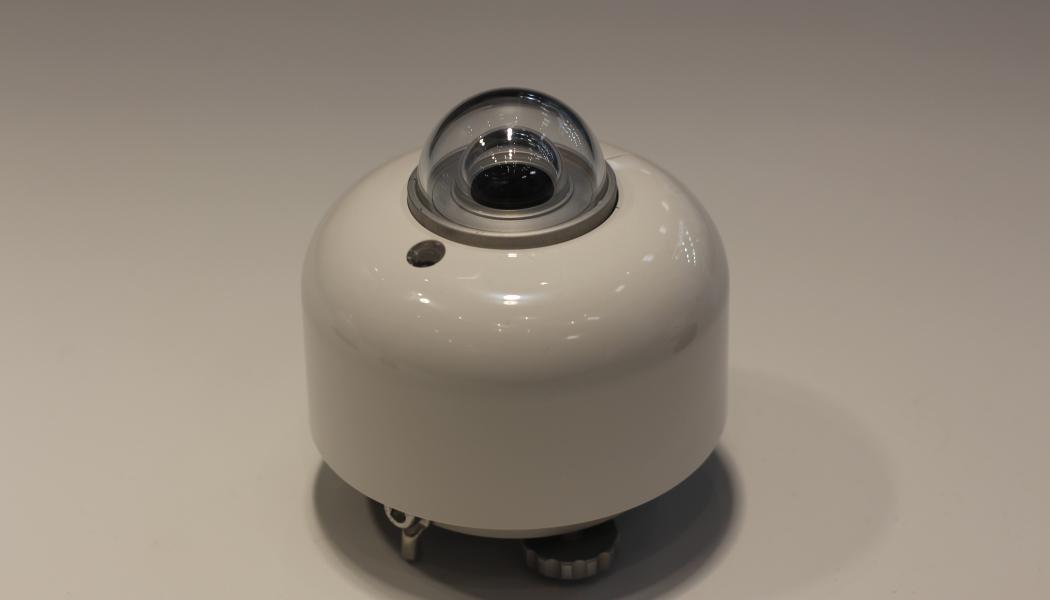 En pyranometer eller solljussensor. Foto: Simon Matthis 