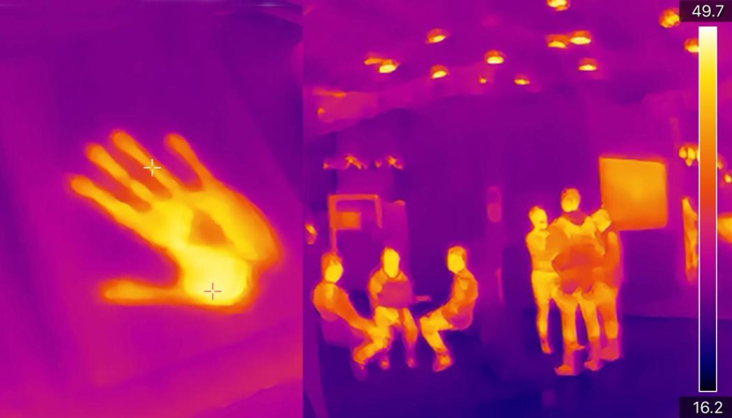 Infrarödteknik för att hitta varma punkter och kortslutningar