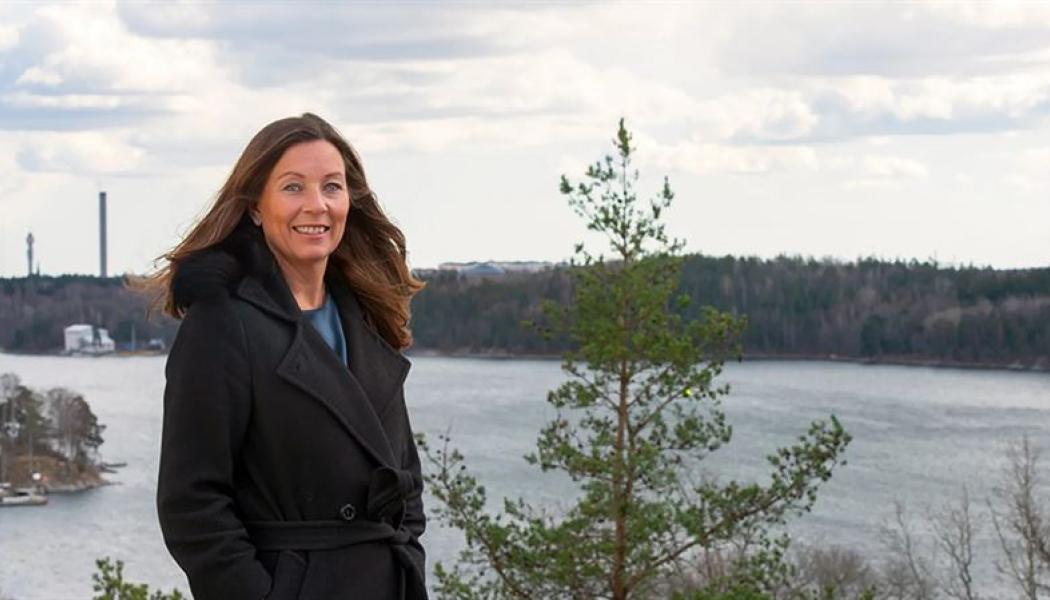 Marie Strannegård, är vd på AxSol. Pressbild: EnergiEngagemang