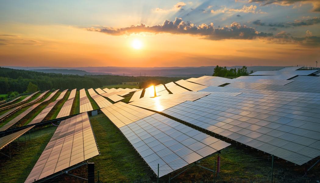 Solceller. Pressbild: Uniper