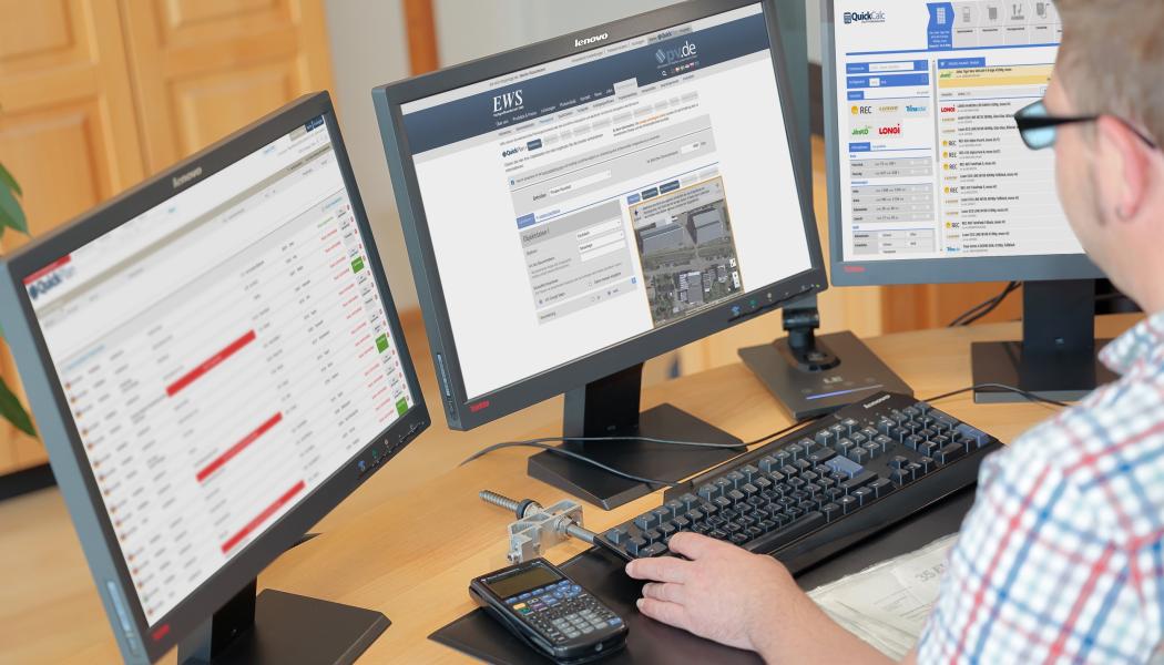 Planeringsstöd med Onlineverktyg från EWS. 