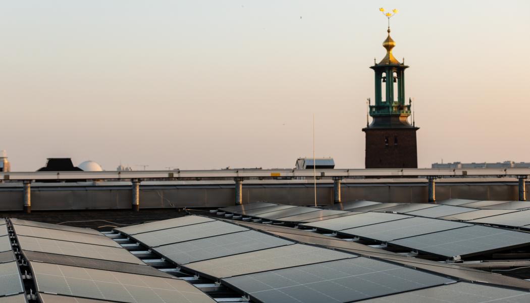 SolarWork installerar solceller på Stockholm Waterfront – 195 kWp solcellsanläggning