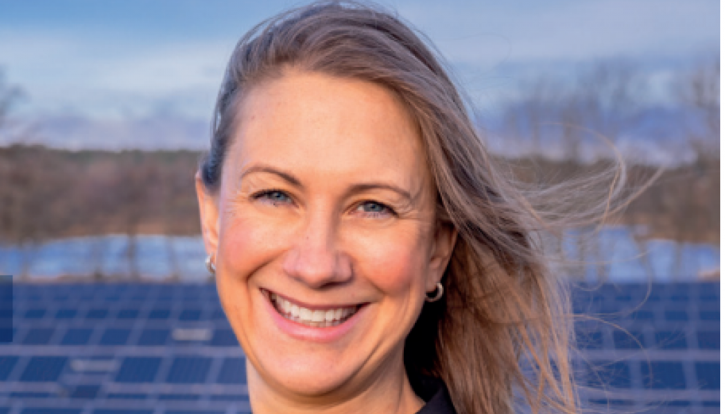  Anna Werner, vd på Svensk Solenergi. Foto: Jann Lipka