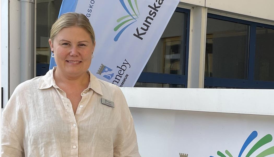 Åsa Direnius, verksamhetsutvecklare på Ronneby Kunskapskälla. Foto: Ronneby kommun
