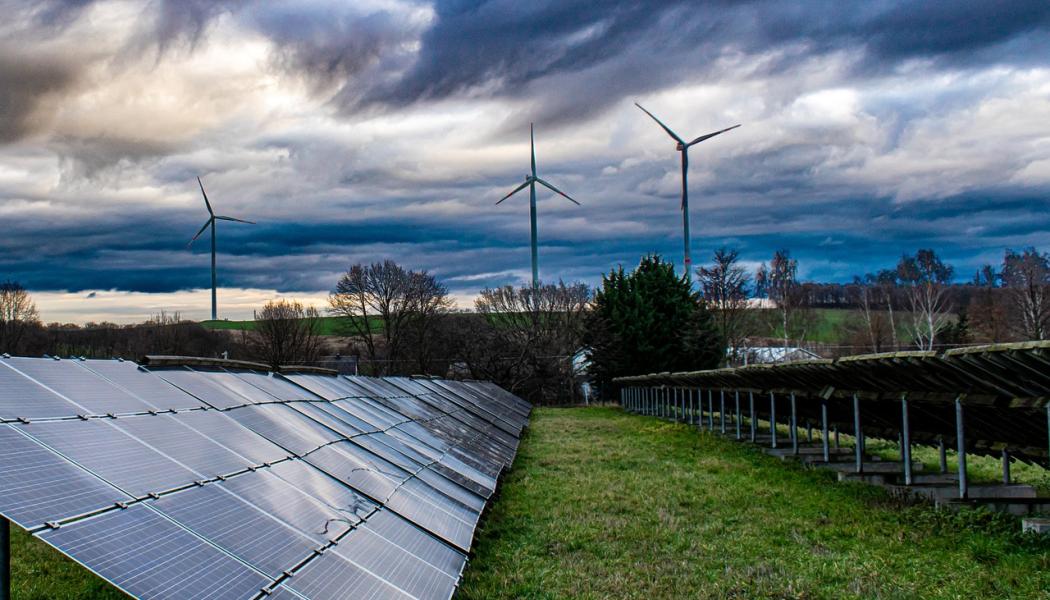 Solenergiproduktionen ökade med 58 procent under 2023. Arkivbild.